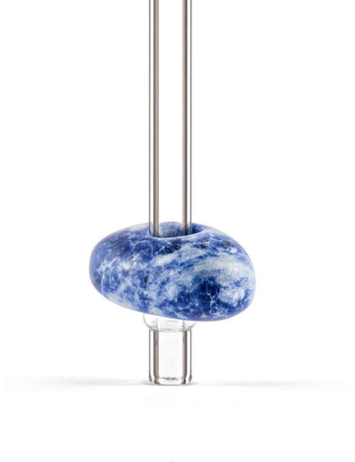 VitaJuwel - Trinkhalm Crystal Straw - Sodalith