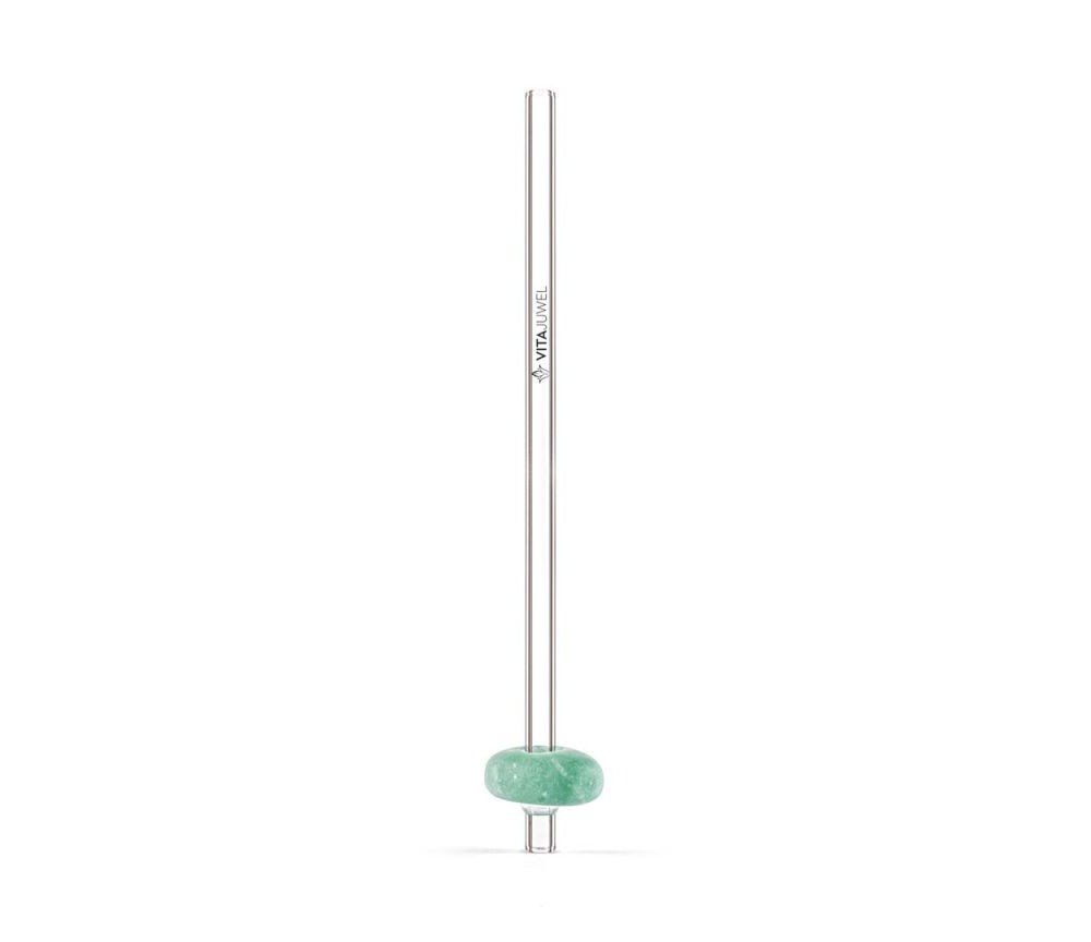VitaJuwel - Trinkhalm Crystal Straw - Aventurin