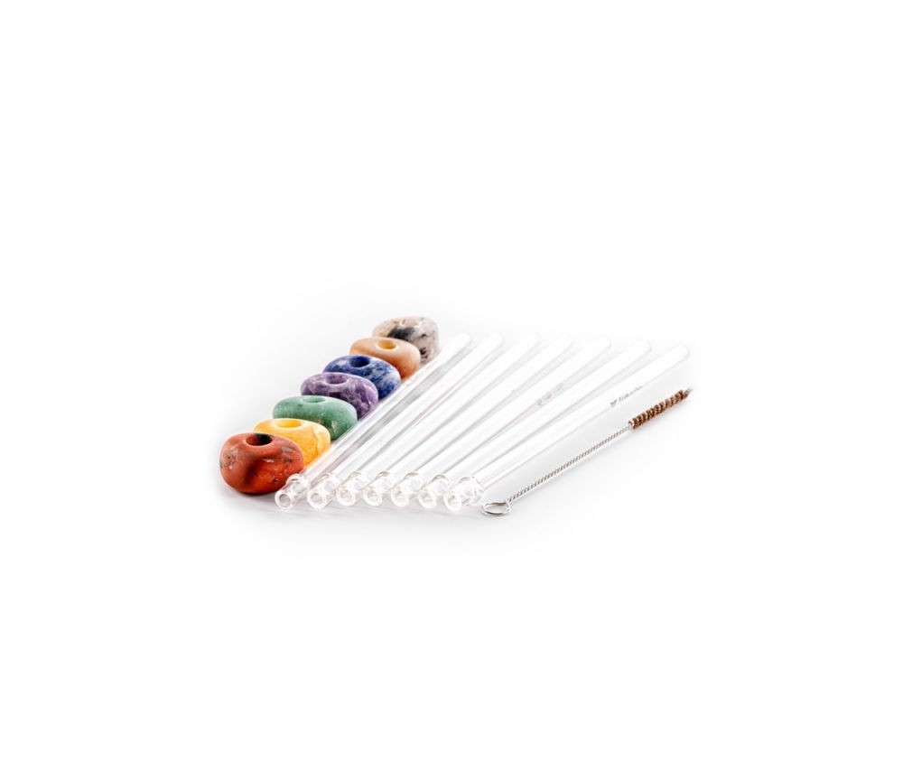 VitaJuwel - Trinkhalm Crystal Straw - ALL7 Set