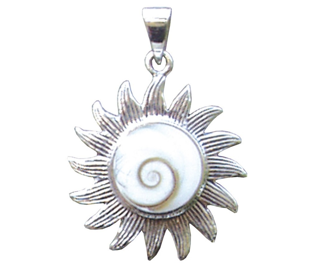 Anhänger -  Shivas Auge Sonne- 2cm