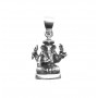 Anhänger "Ganesha" 2x2cm Silber 925 6