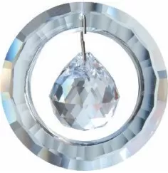 Kristall Sphere 60mm, Glas "bleifrei"