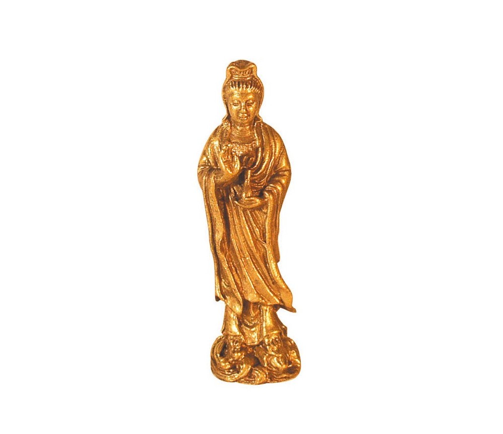 "Kuan Yin"  Messing 5cm