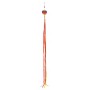 Feenwindspiel "Herz" Fiberglas rot-orange-gelb