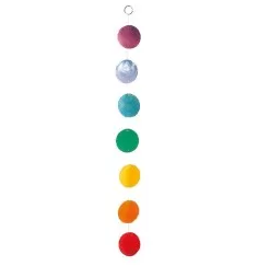 Muschelmobile regenbogenfarben 50cm