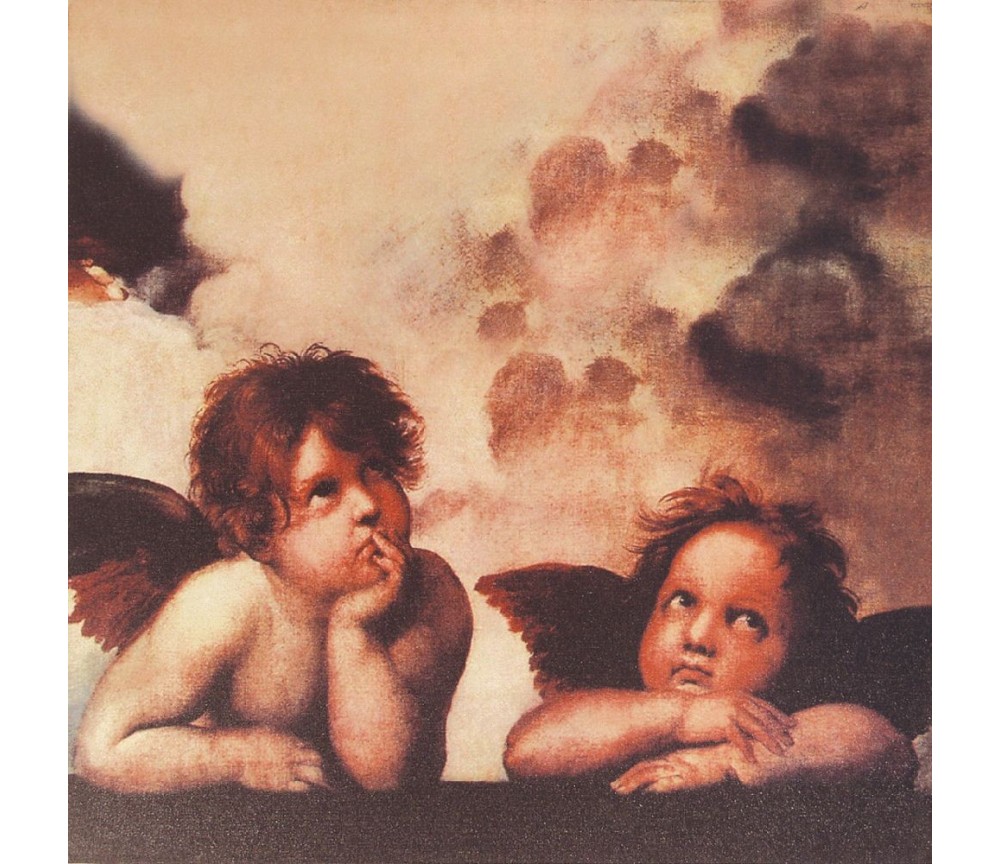 Leinwanddruck "Raphael- Engel" 40x40cm