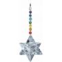 Suncatcher "Rainbow Merkabah"mit 60mm Kristall Merkabah