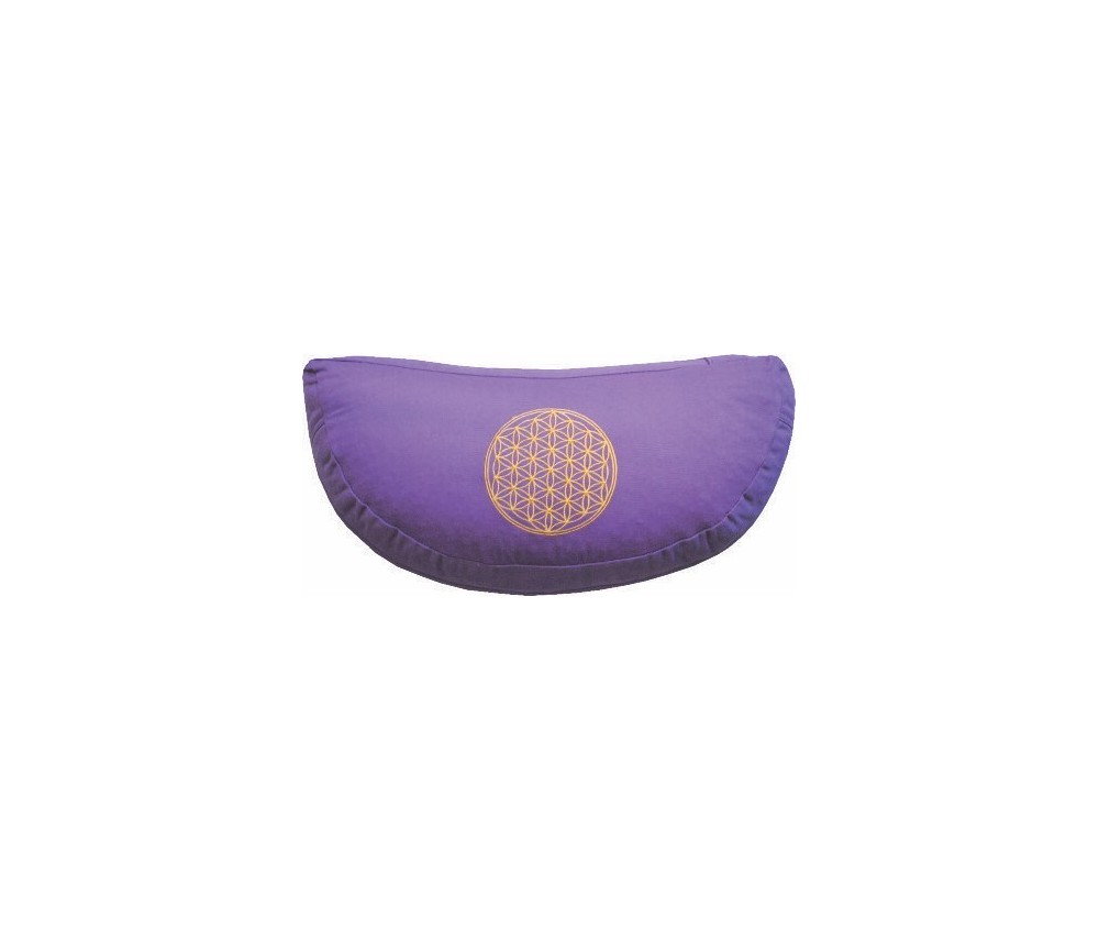 Meditationskissen mit Inlet "BDL" Baumwolle(80%), Polyester(20%) lila