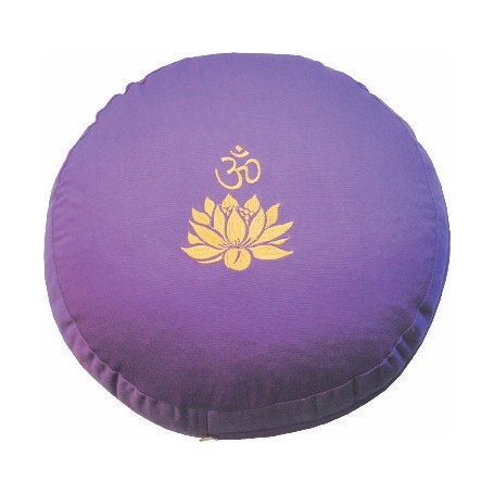 Meditationskissen mit Inlet "Lotus Om" Baumwolle(80%)