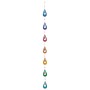 Suncatcher Fiberglas "7 Drops" multicolor