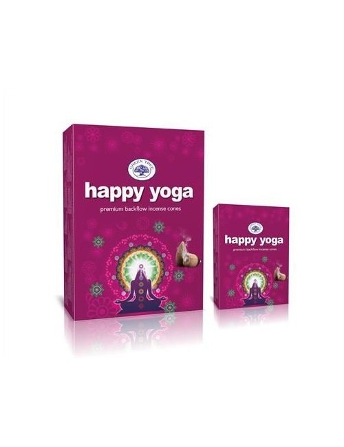 Green Tree backflow Cones "Happy Yoga" 12 Stk (Rückfluss Kegel)