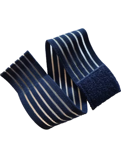 Fixier-, Klett-, & Befestigungsband elastisch - 40 x 5 cm - für Healy, TimeWaver, Elektro- & Tens- Stimulationsgeräte