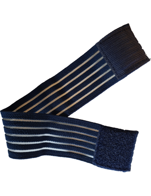 Fixier-, Klett-, & Befestigungsband elastisch - 40 x 5 cm - für Healy, TimeWaver, Elektro- & Tens- Stimulationsgeräte