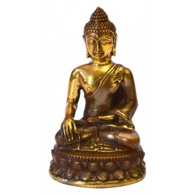"Thai Buddha" Messing antik 4x8cm