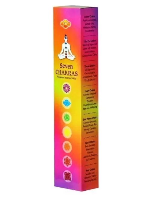 SAC "Seven Chakras" Set 7x5 Stäbchen