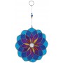 Suncatcher "Mandala" Fiberglas blau 25cm