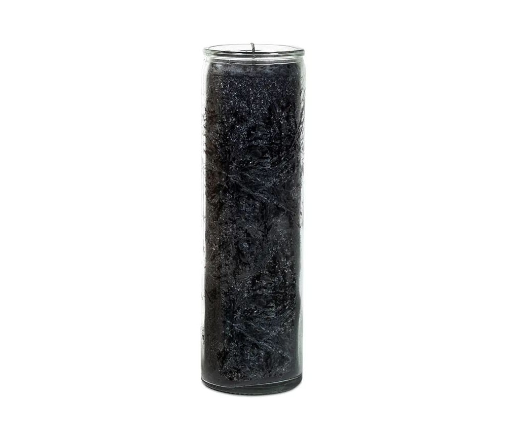 Kerze - Duftkerze im Glas - Black Forrest - Schwarz - Palmkernwachs - ca. 100 Std.