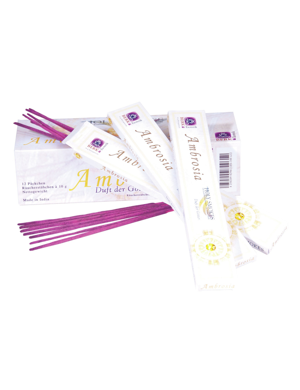 Holy Smokes - Räucherstäbchen - Ambrosia - 12 Stück -ca. 10gr