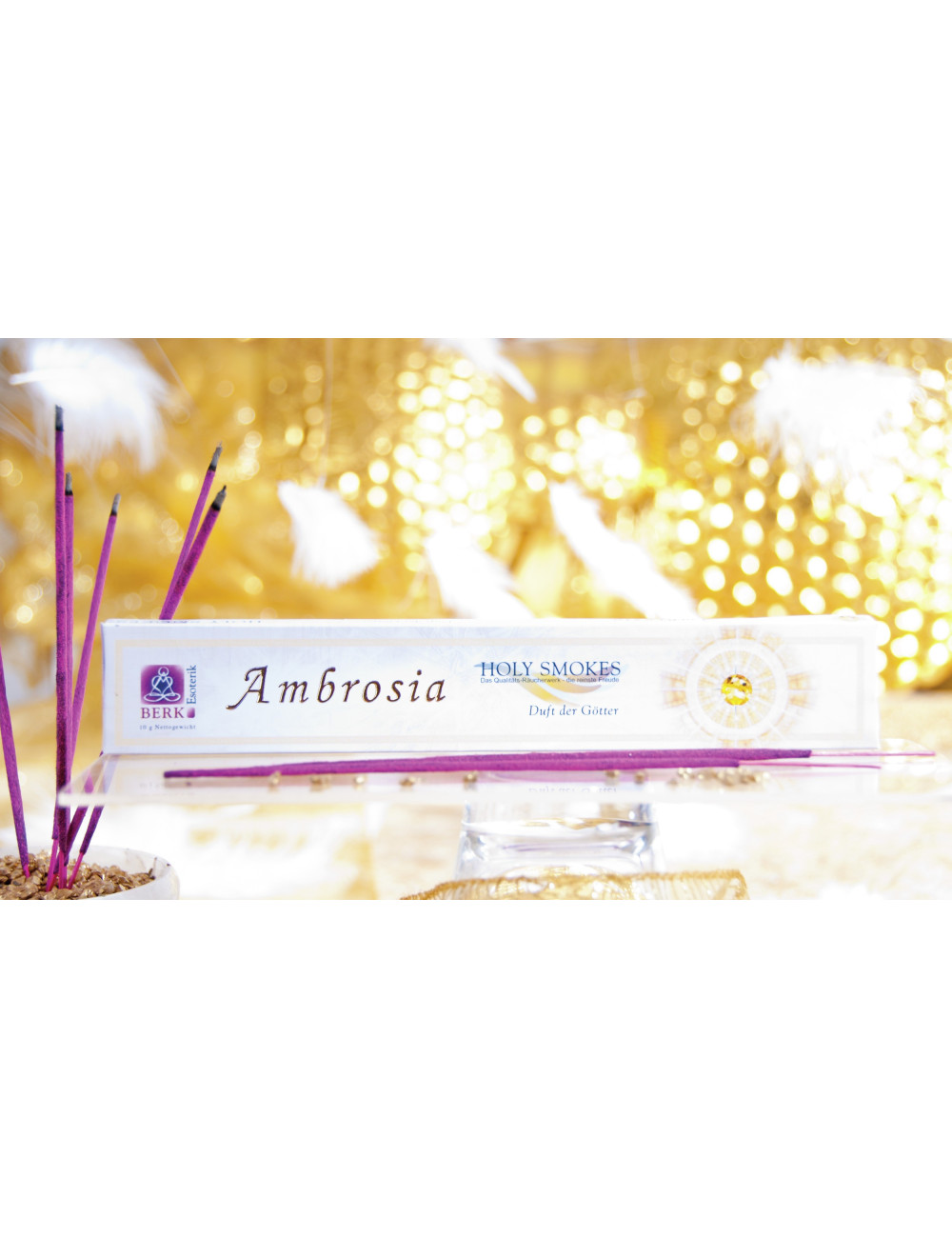 Holy Smokes - Räucherstäbchen - Ambrosia - 12 Stück -ca. 10gr