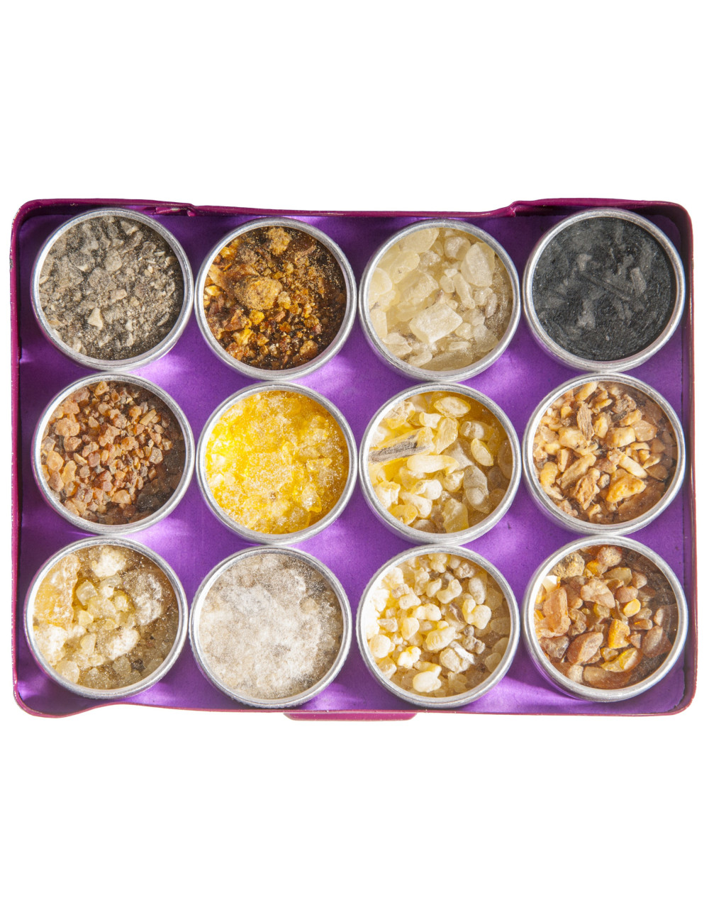 Räuchersortiment - Reine Harze - 12 Döschen