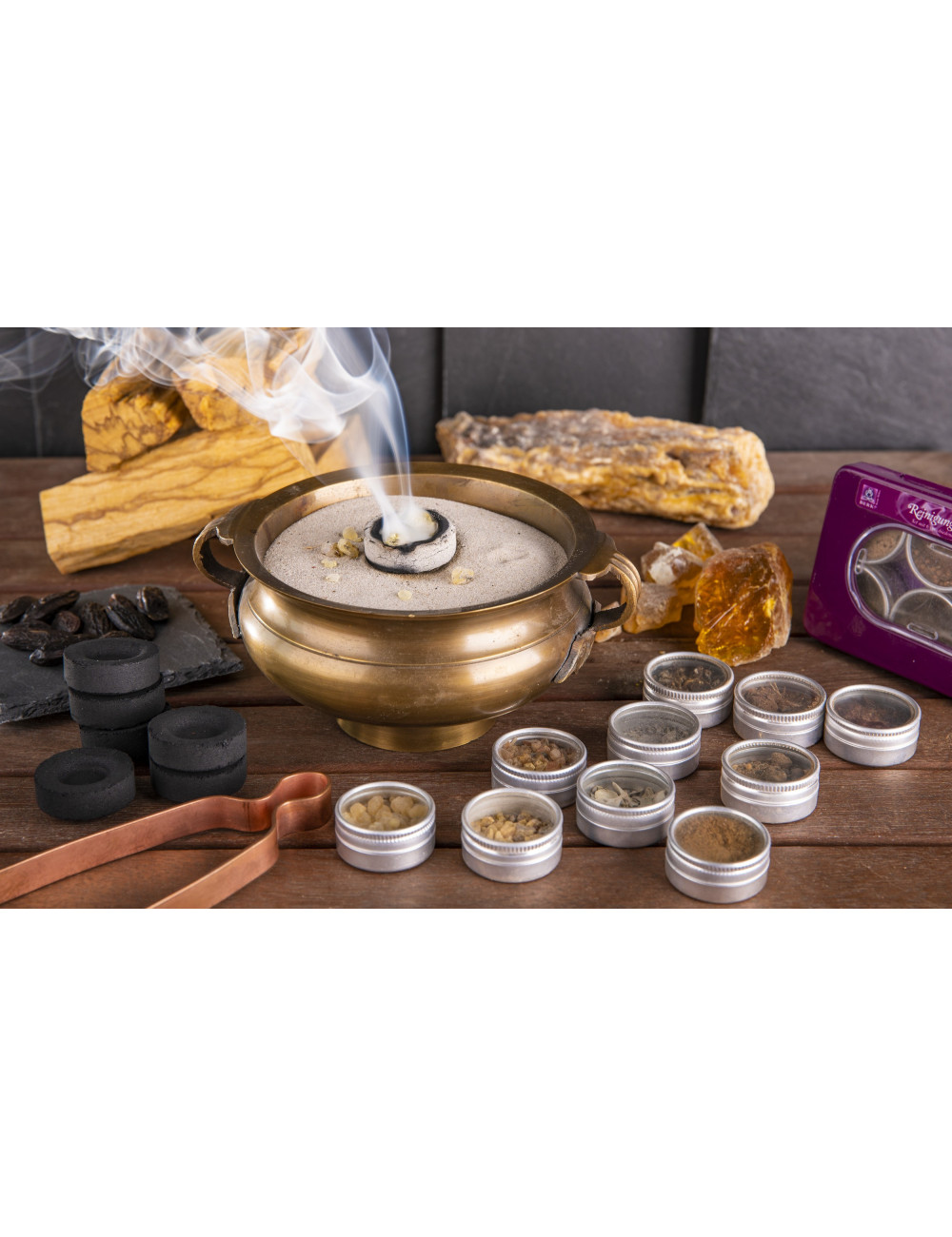 Räuchersortiment - Rauhnacht- 12 Döschen