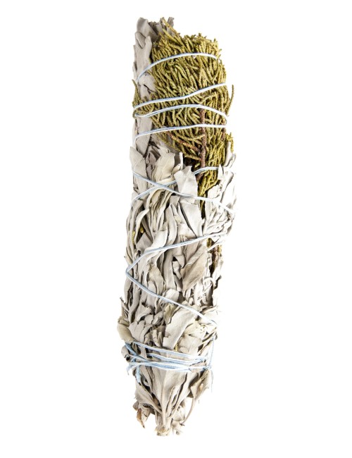 Smudge Bündel - Räucherware - Weißer Salbei & Wacholder -  Bündel groß