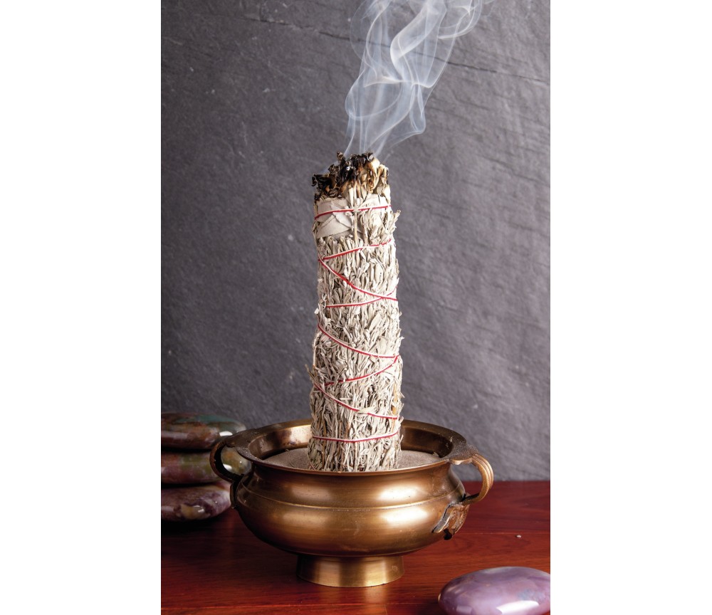 Smudge Bündel - Räucherware - Weißer Salbei & Wüstensalbei-  Bündel groß