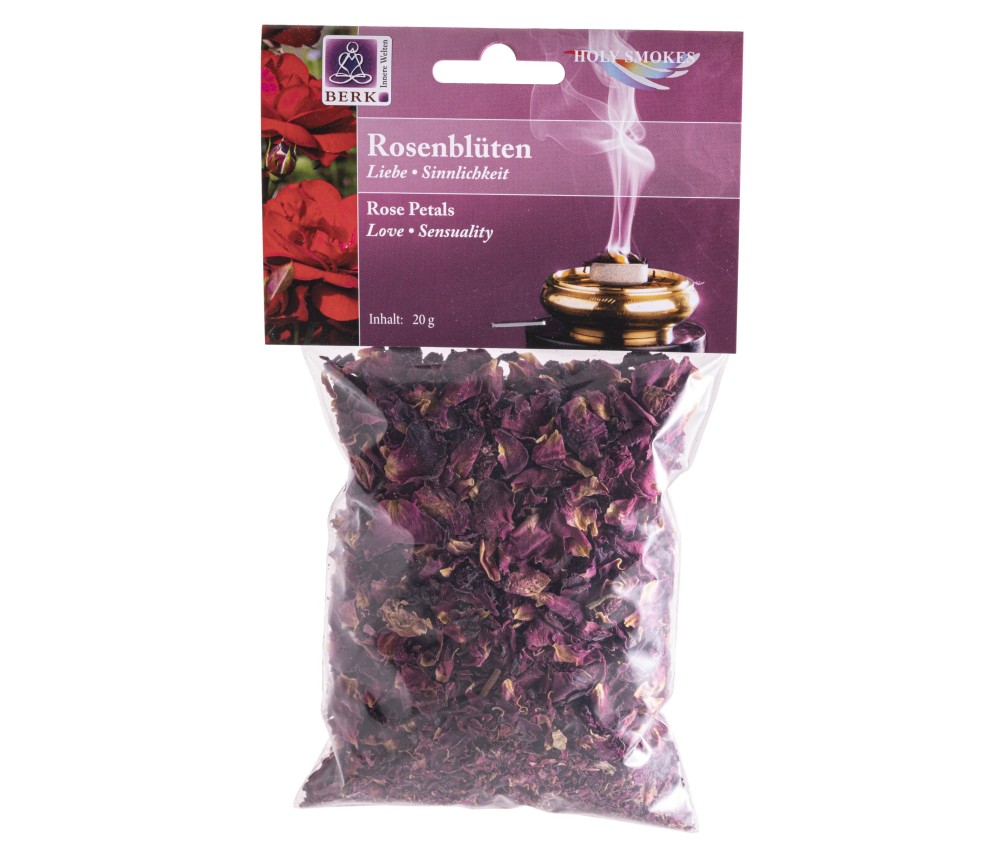 Holy Smokes - Räucherwerk in Tüten - Rosenblüten