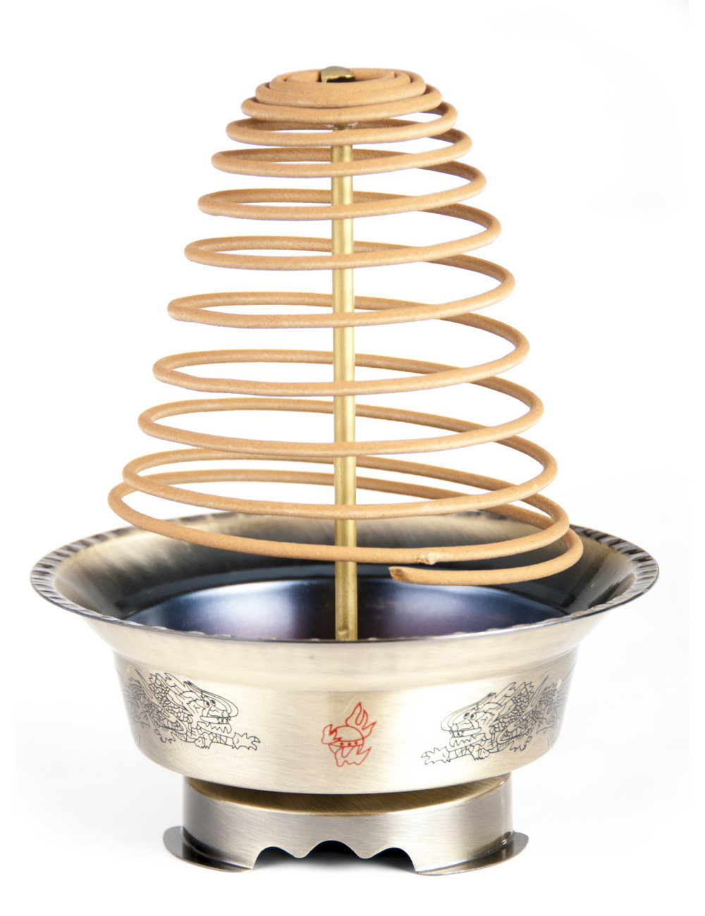 Räucherspiralen Halter - für kleine Räucherspiralen aus Eisen