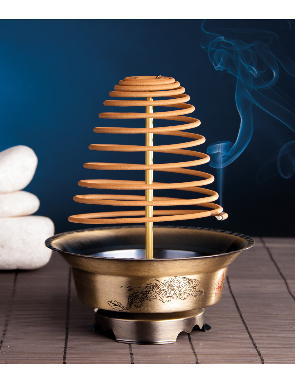 Räucherspiralen Halter - für kleine Räucherspiralen aus Eisen