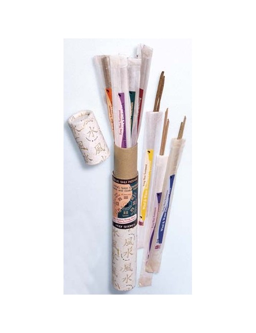 Holy Smokes - Räucherstäbchen Feng Shui - Wind & Water Harmonies- 18 Stück (2x je Sorte)