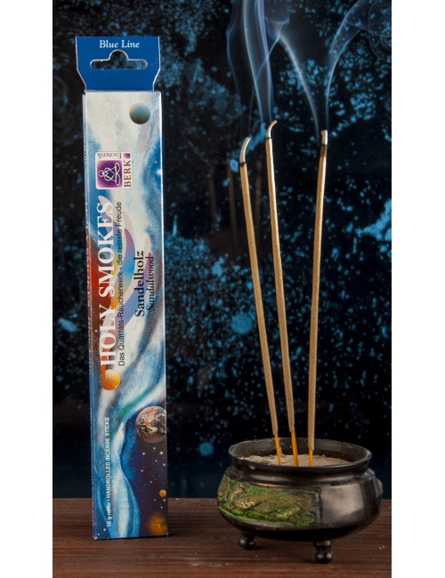Holy Smokes - Räucherstäbchen - Blue Line - Sandelholz