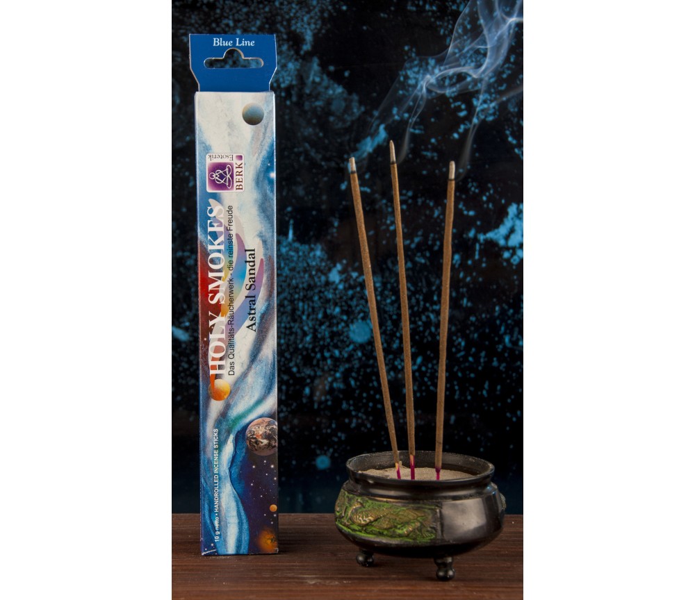 Holy Smokes - Räucherstäbchen - Blue Line - Astral Sandel