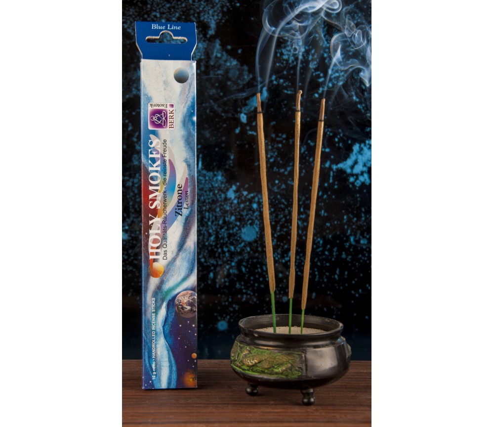 Holy Smokes - Räucherstäbchen - Blue Line - Zitrone