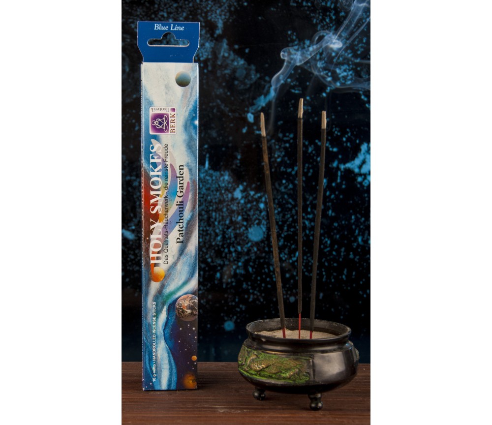 Holy Smokes - Räucherstäbchen - Blue Line - Patchouli Garden