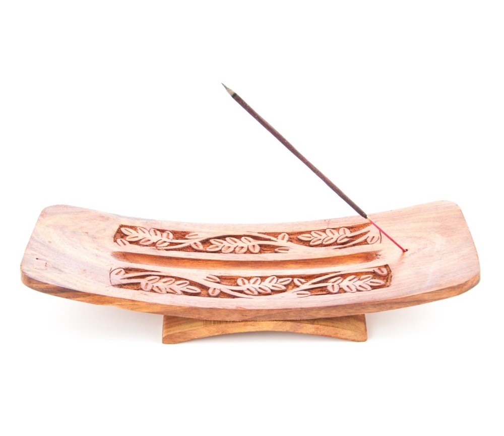 Räucherstäbchenhalter - Blätter-  XXL