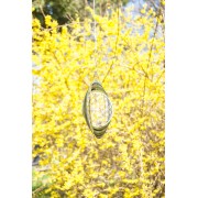 Hängende Dekoration - Edelstahl Mobile - Blume des Lebens-  25 cm