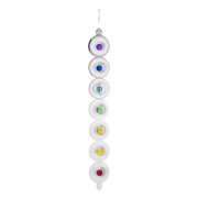 Hängende Dekoration - Edelstahl Mobile - Chakra-  76 cm