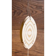 Holz Lichtobjekt - Buddha - 30 cm