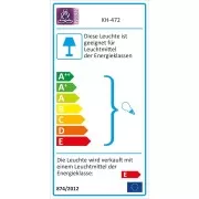Lampe - Salzkristall - Tropfen- mit Holzsockel ca. 20 cm