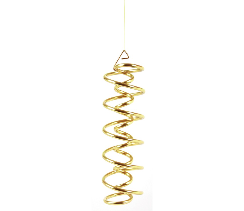 DNS-Spirale Messing 17 x 5 cm