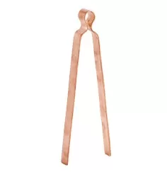 Räucherzange Kupfer mit Gravur 22x1,5 cm