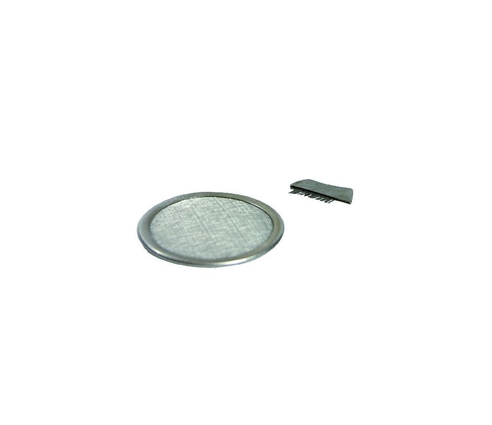 Räuchersieb Set - Edelstahl- 11,5 cm inkl. Bürstchen