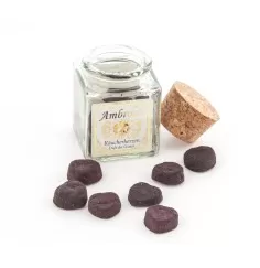 Räucherware - Ambrosia Herz im Glas - 12 Stück