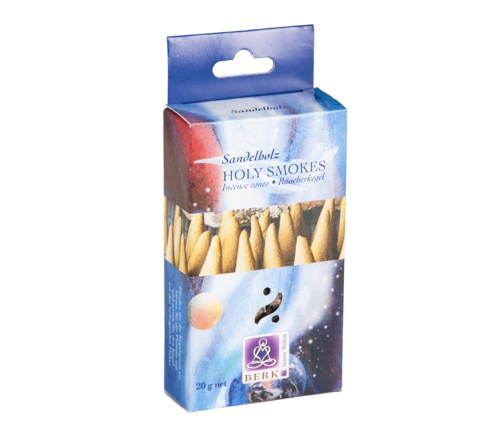 Holy Smokes - Räucherkegel - Sandelholz 20gr