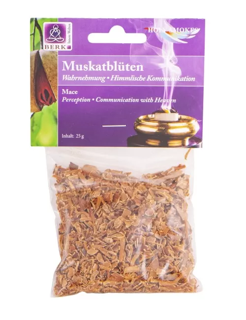 Holy Smokes - Räucherwerk in Tüten - Muskatblüten 25g