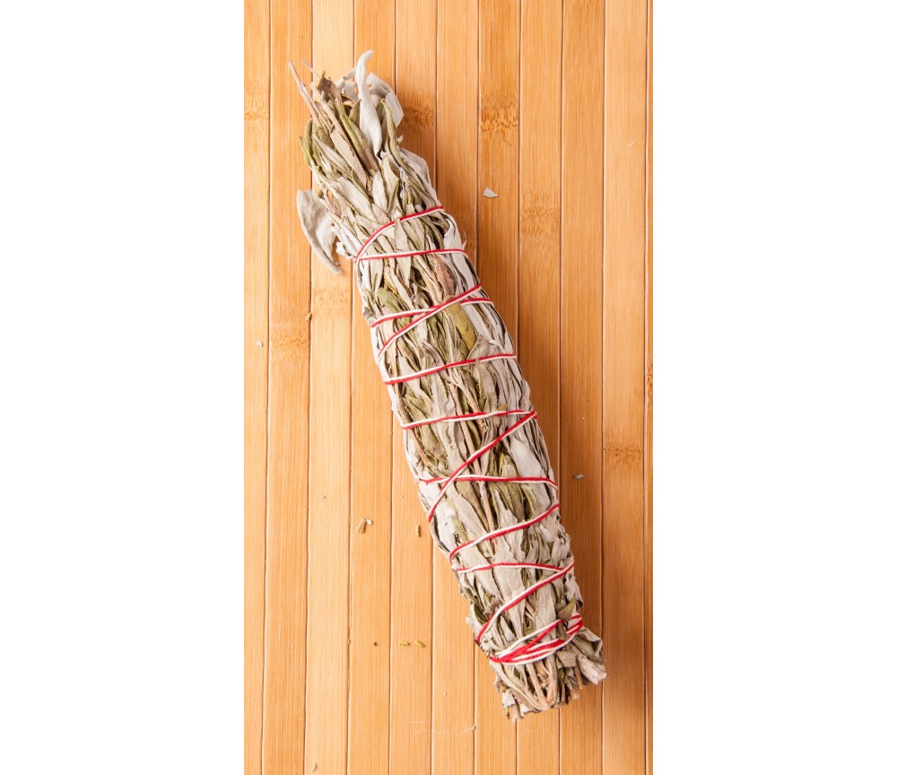 Smudge Bündel - Räucherware - Weißer Salbei & Lavendel - Kräuterbündel 60gr