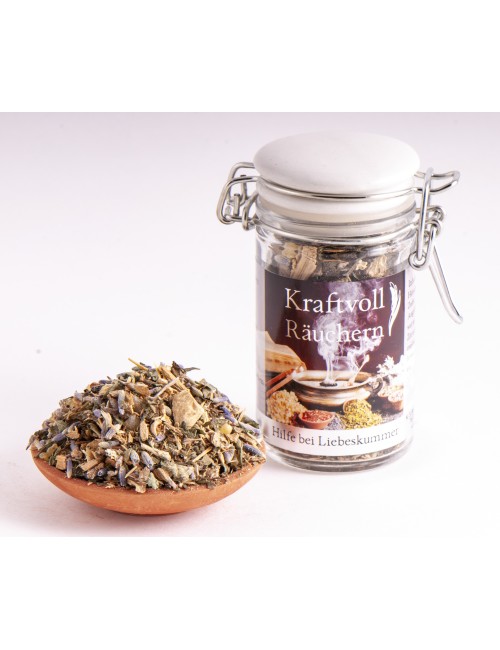 Räucherware - Kraftvoll Räuchern - Hilfe bei Liebeskummer