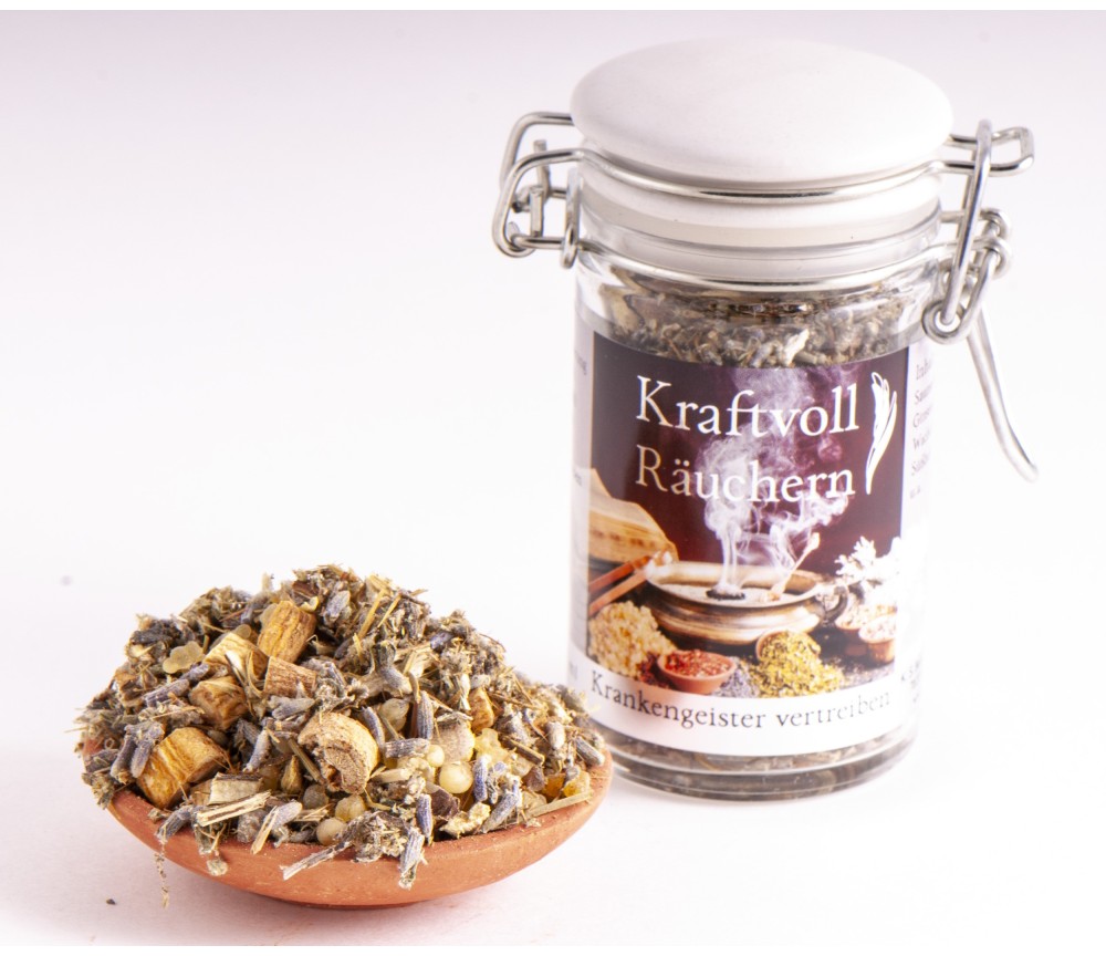 Räucherware - Kraftvoll Räuchern - Krankengeister vertreiben