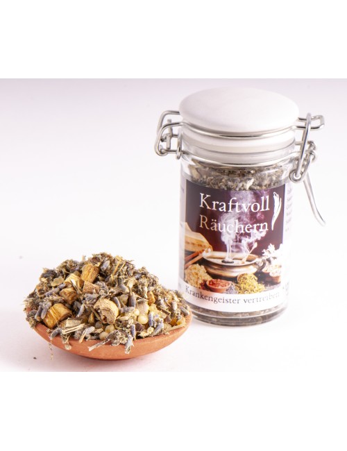 Räucherware - Kraftvoll Räuchern - Krankengeister vertreiben